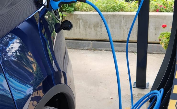 OŞARJ 22 kW AC şarj istasyonu kurulum örneği